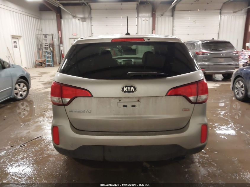 2015 Kia Sorento Lx VIN: 5XYKT3A60FG641964 Lot: 43942370