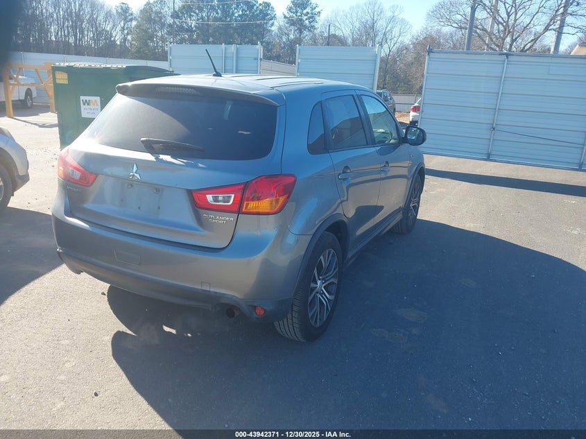 Vin: ja4ap3au4gz049401, lot: 44438001, mitsubishi outlander sport 2.0 es 20164