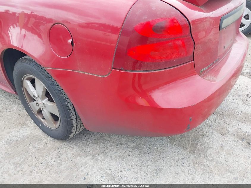 2008 Pontiac Grand Prix VIN: 2G2WP552981186817 Lot: 43942401