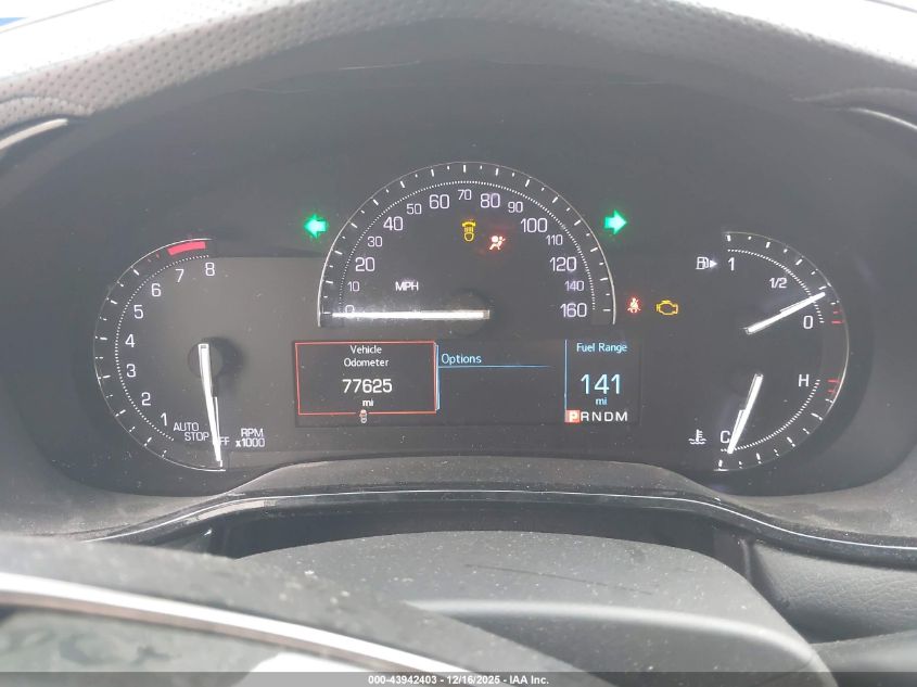 2019 Cadillac Cts Luxury VIN: 1G6AX5SX1K0122475 Lot: 43942403