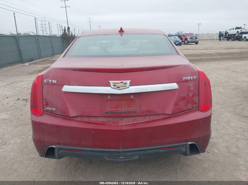 2019 Cadillac Cts Luxury VIN: 1G6AX5SX1K0122475 Lot: 43942403