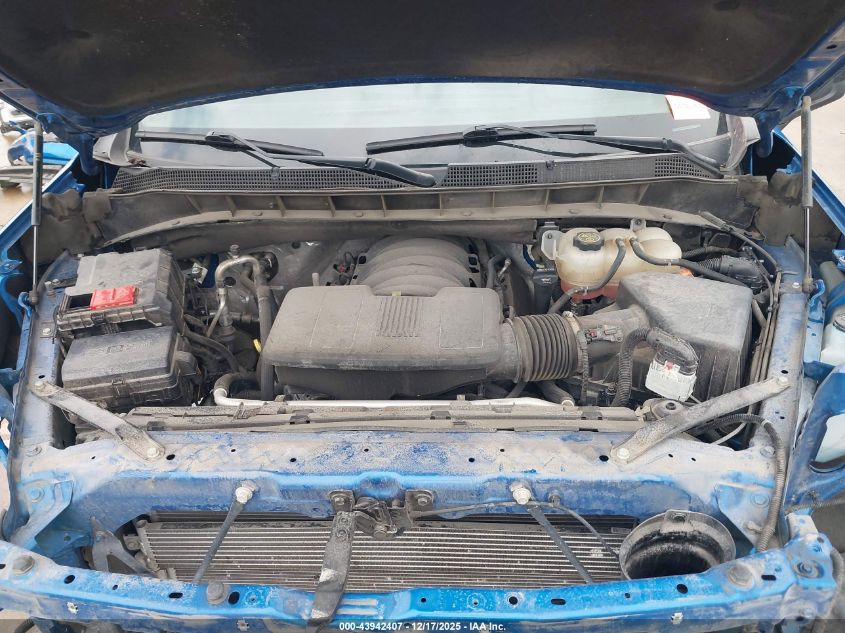 2022 Chevrolet Silverado 1500 4Wd Short Bed Rst VIN: 1GCUDEED0NZ593456 Lot: 43942407