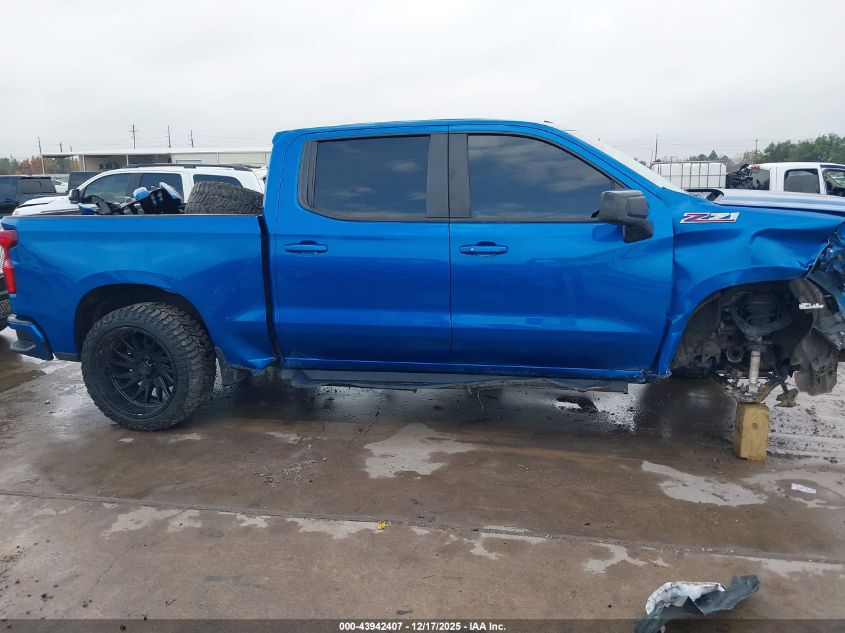 2022 Chevrolet Silverado 1500 4Wd Short Bed Rst VIN: 1GCUDEED0NZ593456 Lot: 43942407