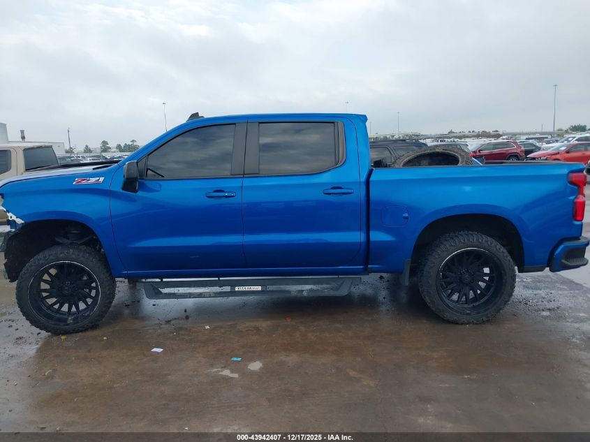 2022 Chevrolet Silverado 1500 4Wd Short Bed Rst VIN: 1GCUDEED0NZ593456 Lot: 43942407