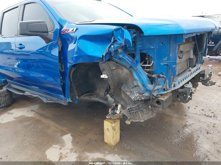 2022 Chevrolet Silverado 1500 4Wd Short Bed Rst VIN: 1GCUDEED0NZ593456 Lot: 43942407