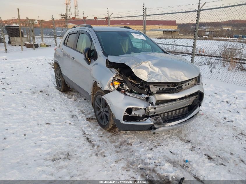 2019 Chevrolet Trax Lt VIN: 3GNCJPSB7KL260121 Lot: 43942418