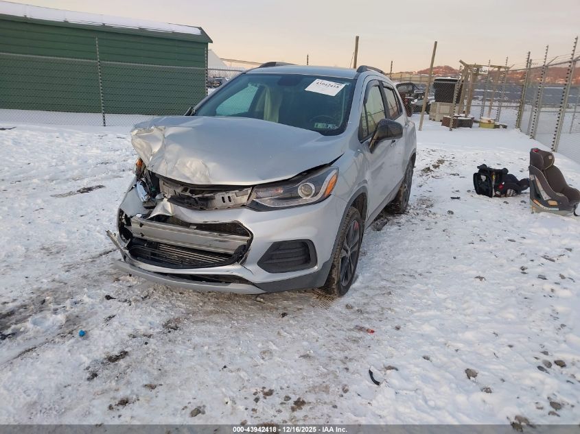 2019 Chevrolet Trax Lt VIN: 3GNCJPSB7KL260121 Lot: 43942418