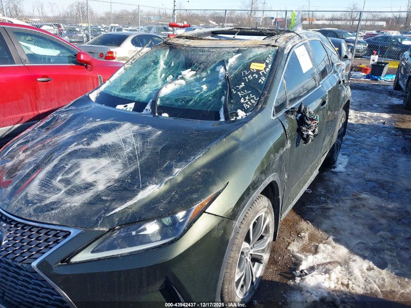 2022 Lexus Rx 350 VIN: 2T2HZMAA8NC239845 Lot: 43942437