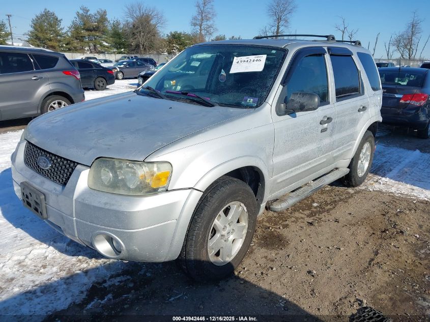 2007 Ford Escape Xlt/Xlt Sport VIN: 1FMCU93187KA24860 Lot: 43942446