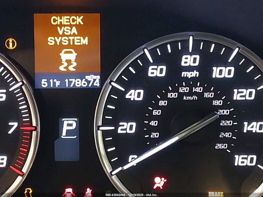 2016 Acura Tlx VIN: 19UUB1F38GA001079 Lot: 43942449