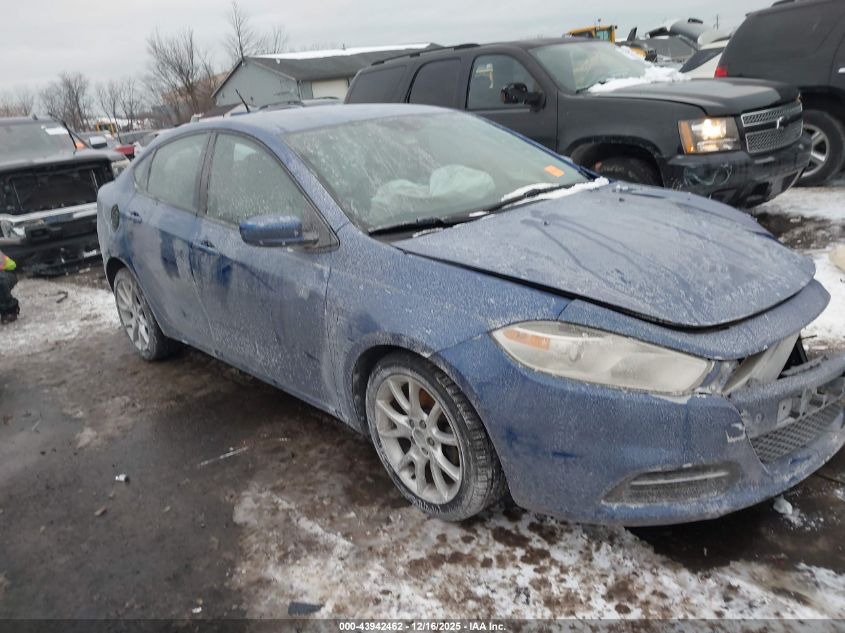 2013 Dodge Dart Sxt VIN: 1C3CDFBA4DD100907 Lot: 43942462