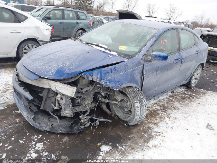 2013 Dodge Dart Sxt VIN: 1C3CDFBA4DD100907 Lot: 43942462