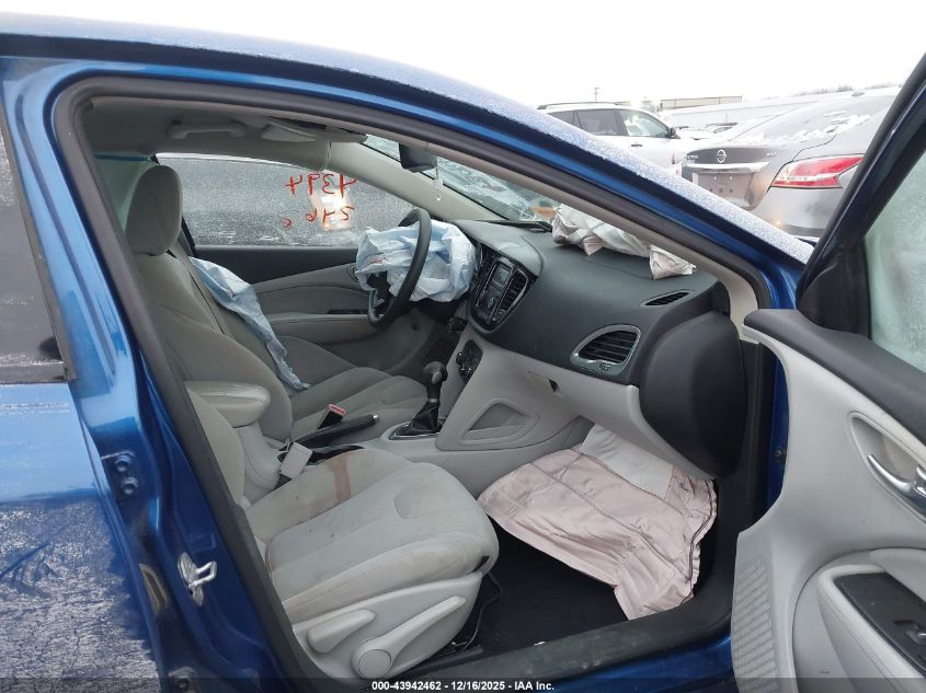 2013 Dodge Dart Sxt VIN: 1C3CDFBA4DD100907 Lot: 43942462