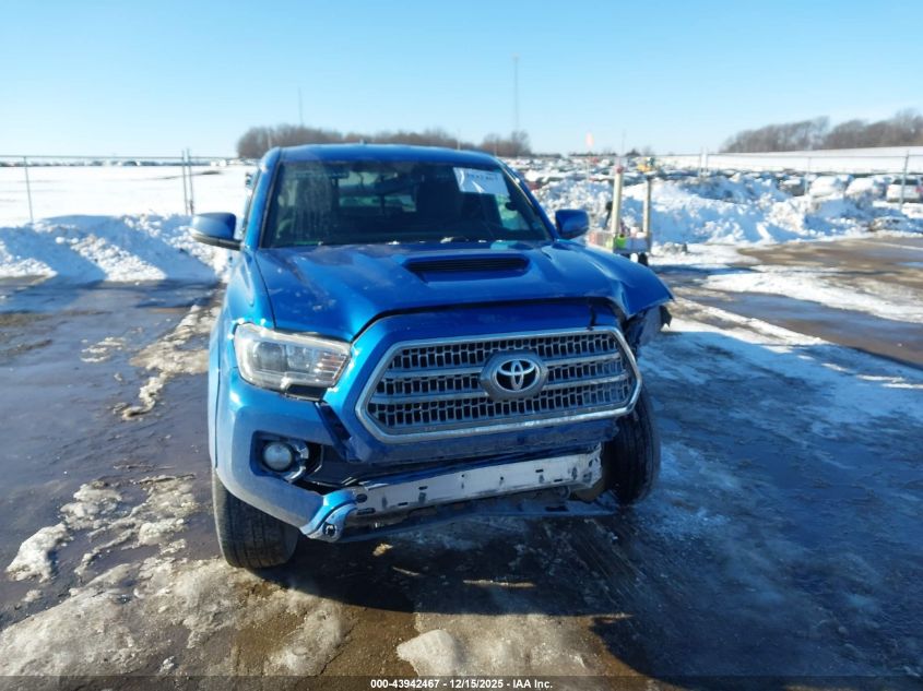 2017 Toyota Tacoma Trd Sport VIN: 5TFSZ5ANXHX063843 Lot: 43942467