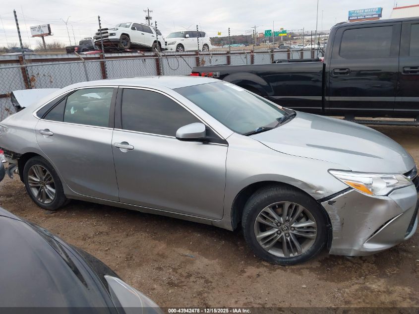 2016 Toyota Camry Se VIN: 4T1BF1FK1GU528554 Lot: 43942478