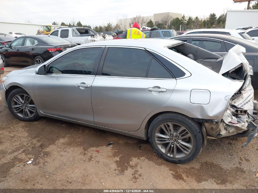 2016 Toyota Camry Se VIN: 4T1BF1FK1GU528554 Lot: 43942478