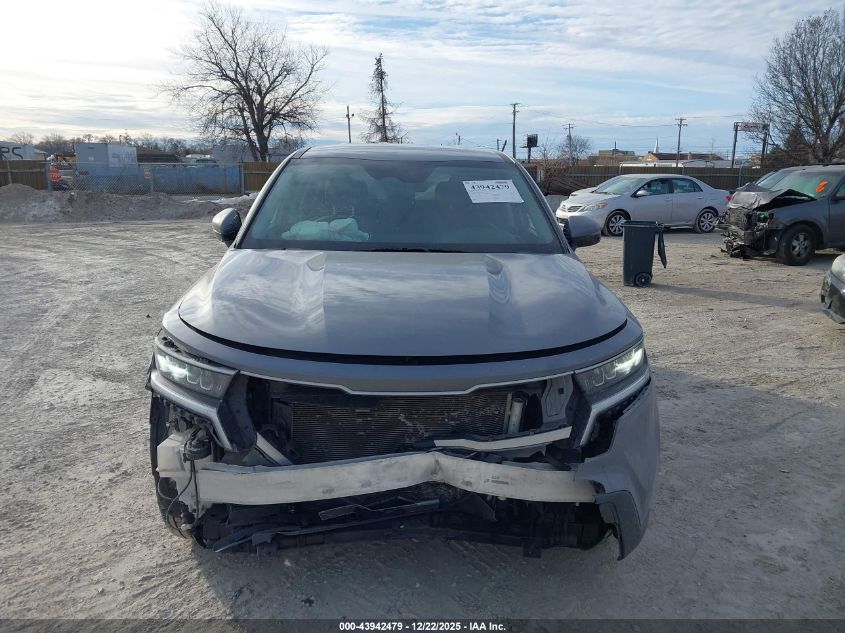 2022 Kia Sorento Lx VIN: 5XYRGDLC8NG162671 Lot: 43942479