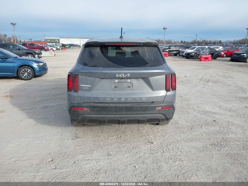 2022 Kia Sorento Lx VIN: 5XYRGDLC8NG162671 Lot: 43942479