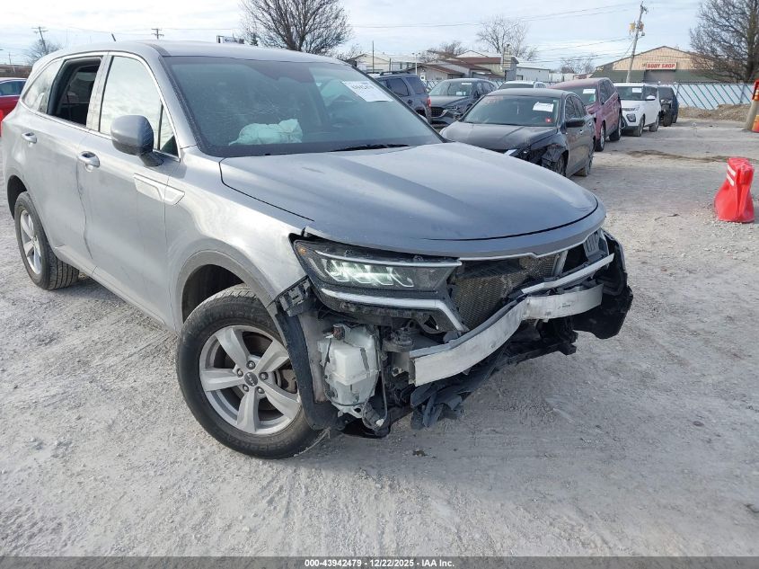 2022 Kia Sorento Lx VIN: 5XYRGDLC8NG162671 Lot: 43942479