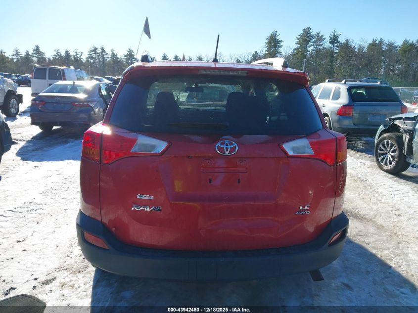 2014 Toyota Rav4 Le VIN: JTMBFREV5EJ009780 Lot: 43942480