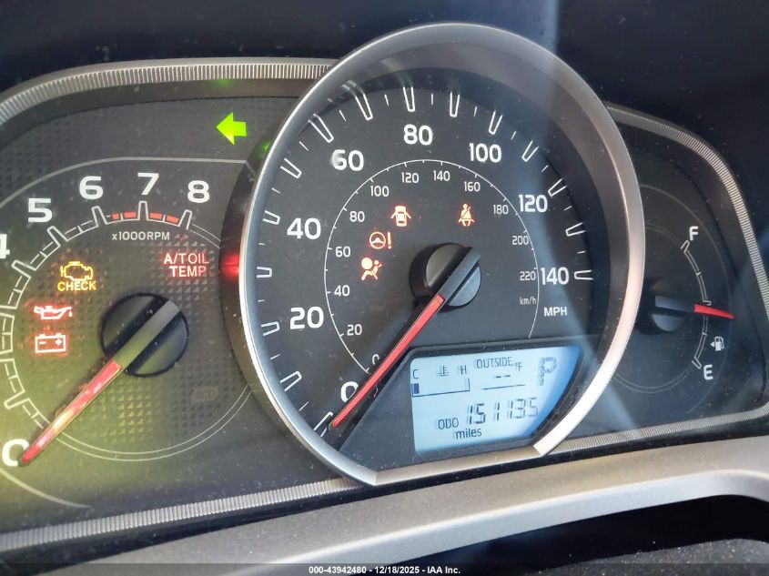 2014 Toyota Rav4 Le VIN: JTMBFREV5EJ009780 Lot: 43942480