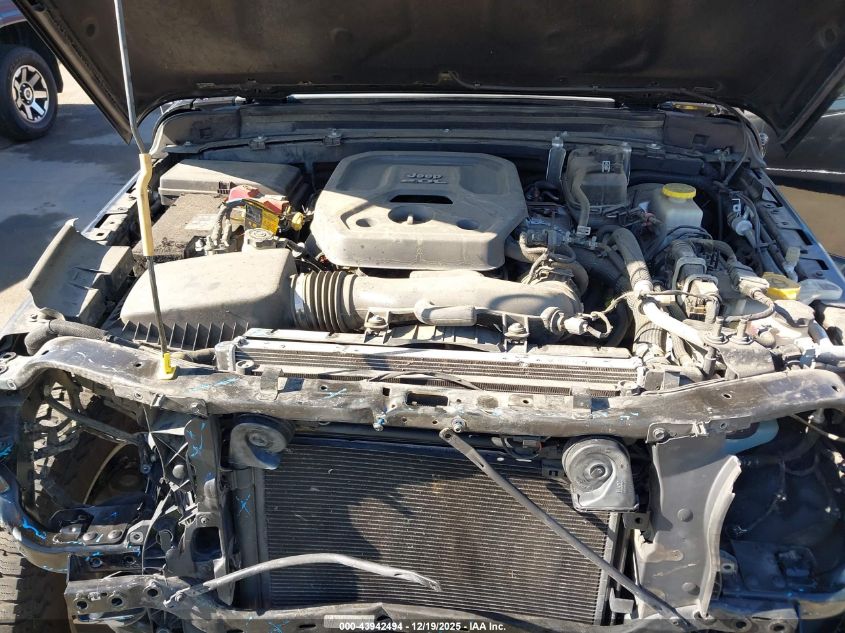 2021 Jeep Wrangler Unlimited 80Th Anniversary 4X4 VIN: 1C4HJXDN0MW738303 Lot: 43942494