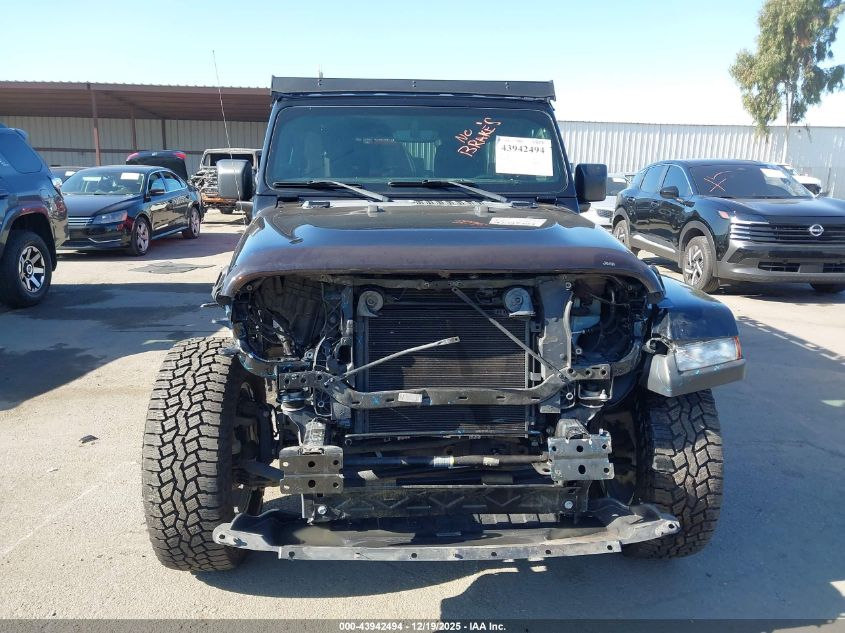 2021 Jeep Wrangler Unlimited 80Th Anniversary 4X4 VIN: 1C4HJXDN0MW738303 Lot: 43942494