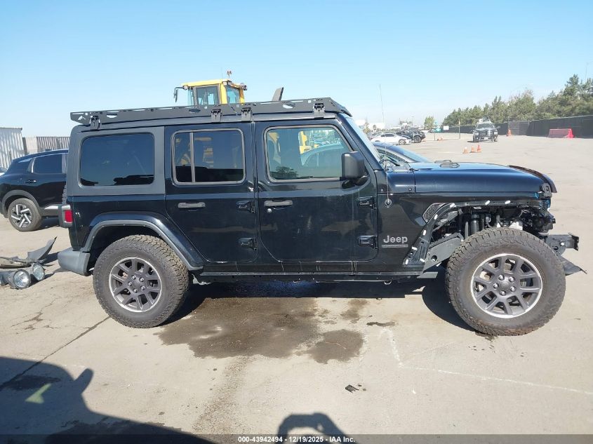 2021 Jeep Wrangler Unlimited 80Th Anniversary 4X4 VIN: 1C4HJXDN0MW738303 Lot: 43942494