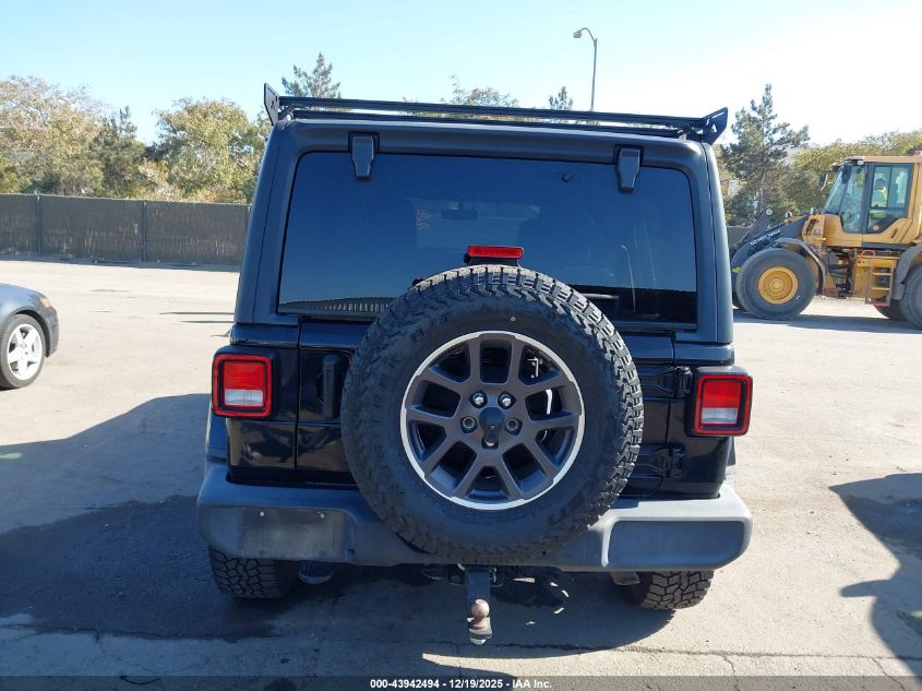 2021 Jeep Wrangler Unlimited 80Th Anniversary 4X4 VIN: 1C4HJXDN0MW738303 Lot: 43942494