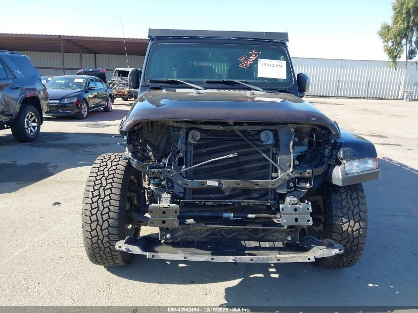 2021 Jeep Wrangler Unlimited 80Th Anniversary 4X4 VIN: 1C4HJXDN0MW738303 Lot: 43942494