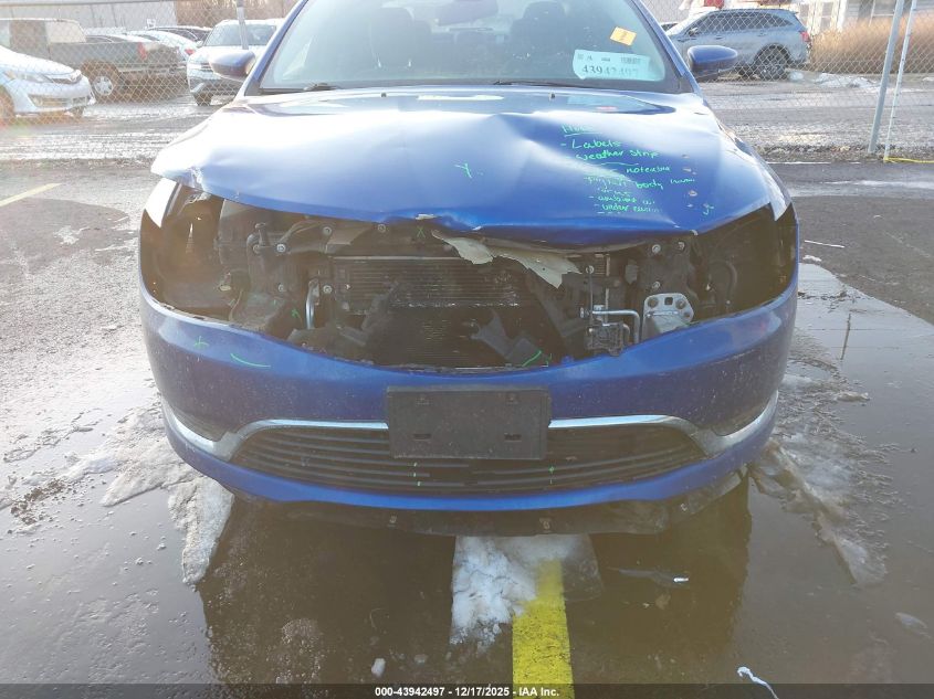 2015 Chrysler 200 Limited VIN: 1C3CCCAB5FN676806 Lot: 43942497