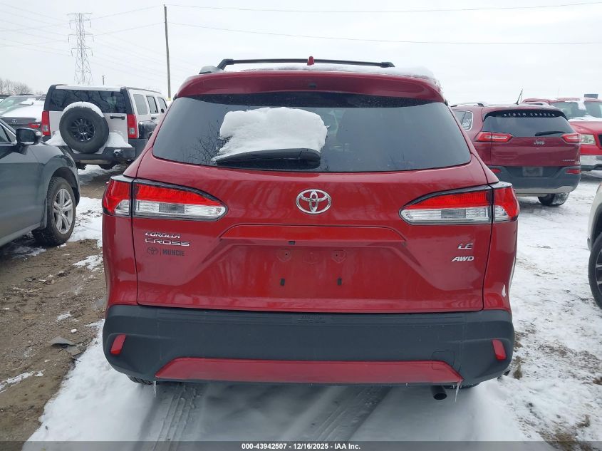2023 Toyota Corolla Cross Le VIN: 7MUCAABG4PV078451 Lot: 43942507