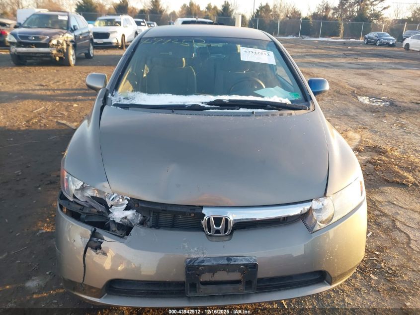 2006 Honda Civic Lx VIN: 1HGFA16586L129113 Lot: 43942512