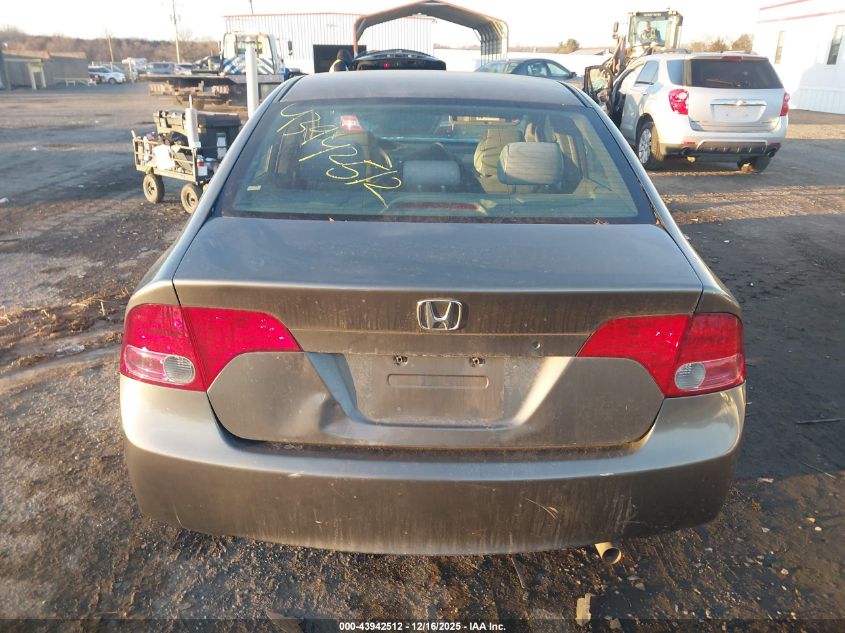 2006 Honda Civic Lx VIN: 1HGFA16586L129113 Lot: 43942512