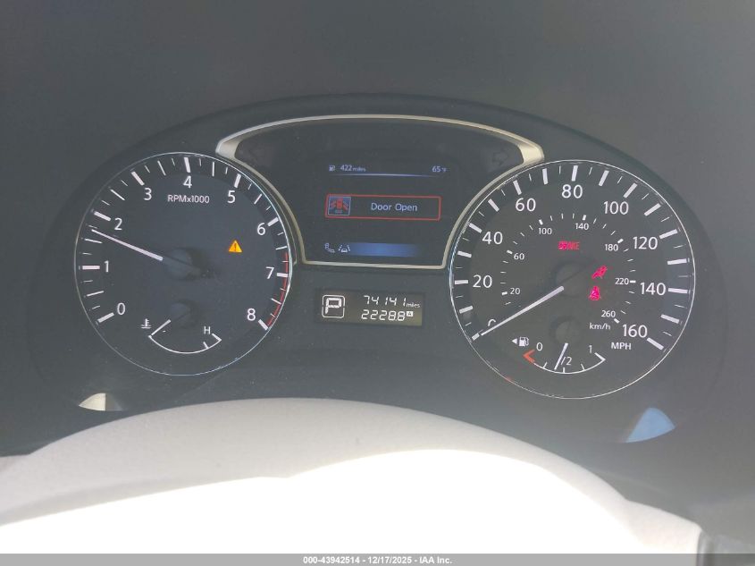 2014 Nissan Altima 2.5 Sv VIN: 1N4AL3AP5EC410037 Lot: 43942514