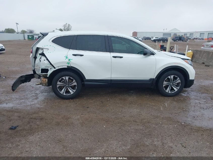 2018 Honda Cr-V Lx VIN: 2HKRW5H30JH420220 Lot: 43942516