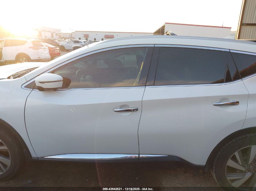 2020 Nissan Murano Sl Fwd VIN: 5N1AZ2CJ9LN127004 Lot: 43942521