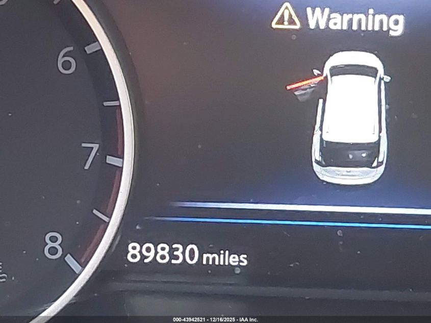 2020 Nissan Murano Sl Fwd VIN: 5N1AZ2CJ9LN127004 Lot: 43942521