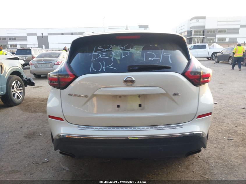 2020 Nissan Murano Sl Fwd VIN: 5N1AZ2CJ9LN127004 Lot: 43942521