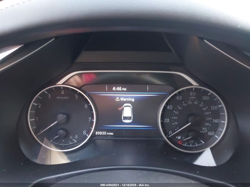 2020 Nissan Murano Sl Fwd VIN: 5N1AZ2CJ9LN127004 Lot: 43942521