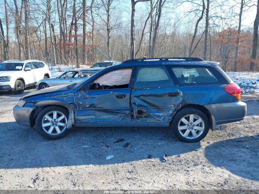 2006 Subaru Outback 2.5I VIN: 4S4BP61C267356008 Lot: 43942522