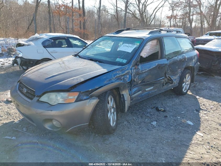 2006 Subaru Outback 2.5I VIN: 4S4BP61C267356008 Lot: 43942522