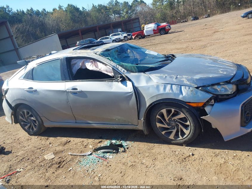 2017 Honda Civic Ex VIN: SHHFK7H55HU408082 Lot: 43942528