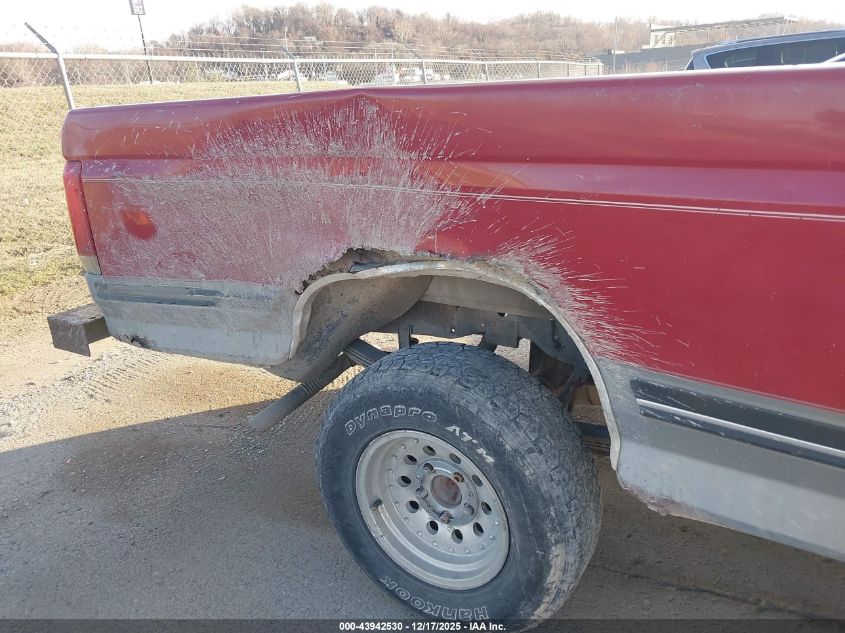 1991 Ford F150 VIN: 1FTDF15Y0MNA72541 Lot: 43942530