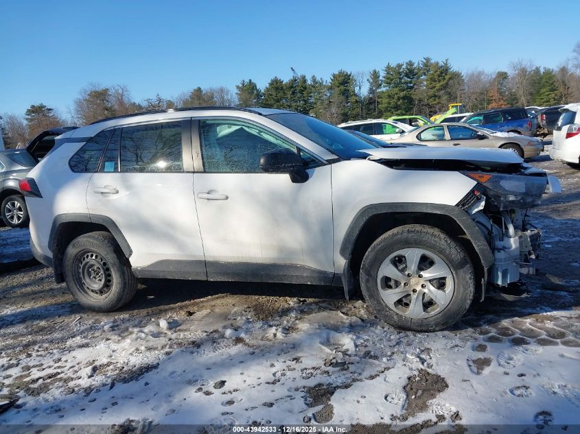 2021 Toyota Rav4 Le VIN: 2T3F1RFV2MC192636 Lot: 43942533