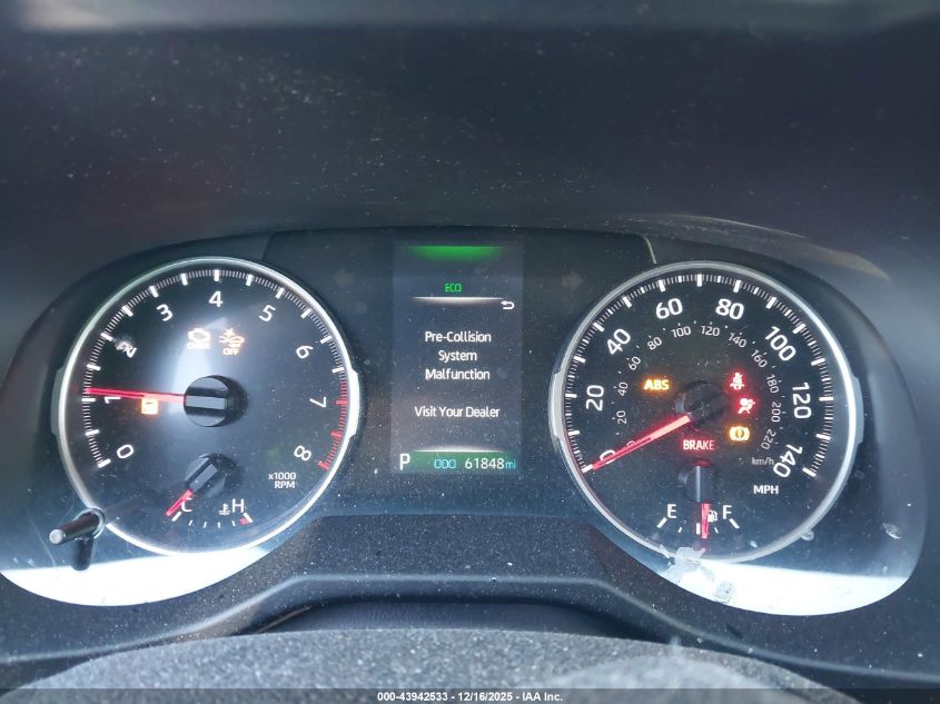 2021 Toyota Rav4 Le VIN: 2T3F1RFV2MC192636 Lot: 43942533