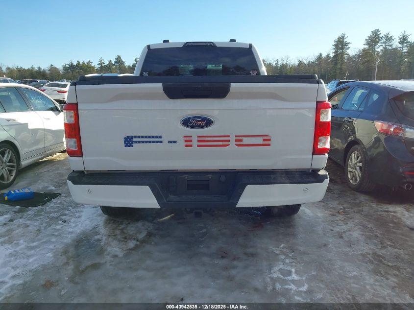 2022 Ford F-150 Xl VIN: 1FTEX1EP5NKE42927 Lot: 43942535