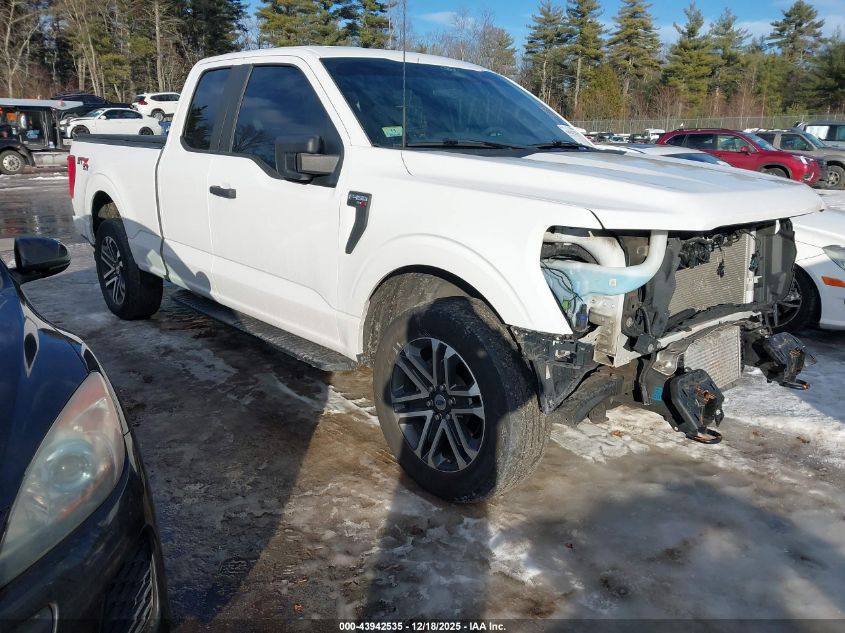 2022 Ford F-150 Xl VIN: 1FTEX1EP5NKE42927 Lot: 43942535