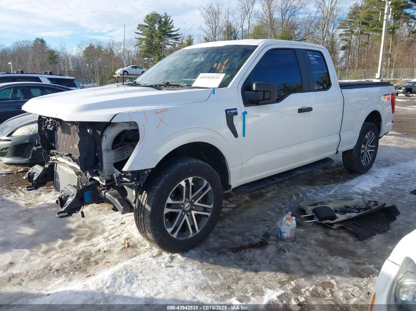 2022 Ford F-150 Xl VIN: 1FTEX1EP5NKE42927 Lot: 43942535