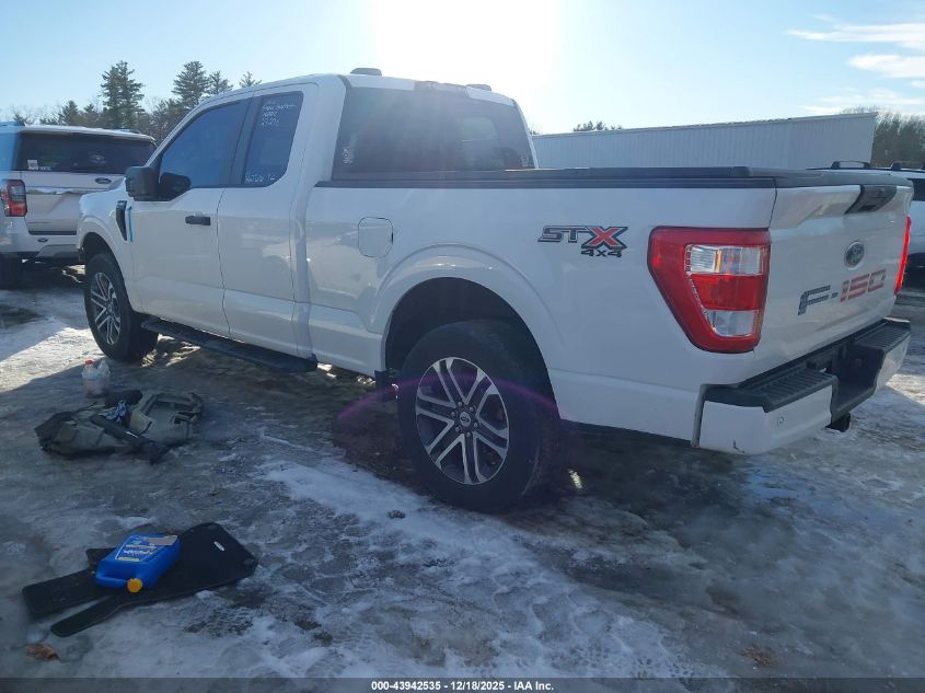 2022 Ford F-150 Xl VIN: 1FTEX1EP5NKE42927 Lot: 43942535